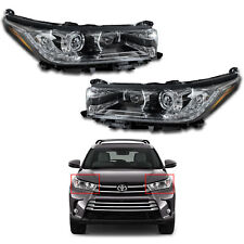 For 2017 2018 2019 Toyota Highlander LED Headlight Assembly Left Right Pair DRL picture