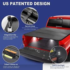 Tri-Fold Truck Tonneau Cover For 2007-2024 Chevy Silverado GMC Sierra 5.8FT Bed picture
