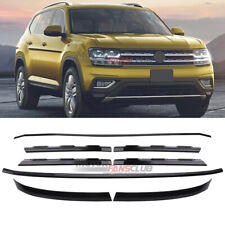 For Volkswagen Atlas 2018 2019 Glossy Black Front Center Grille Grill Cover Trim picture