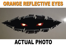 Peeking Monster vinyl decal Reflective Eyes bumper sticker car truck window 3M picture