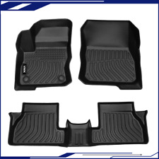Floor Mats For 2012-2018 Ford Focus Rubber All Weather Waterproof Liners Black  picture