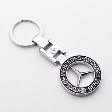 3D Mercedes-Benz AMG Sport Logo Alloy Car Home Keychain Ring Decoration Gift picture