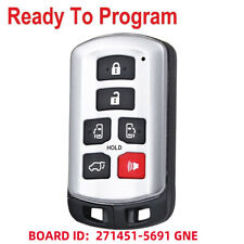 NEW SMART CAR KEY REMOTE FOR 2011-2020 TOYOTA SIENNA 89904-08010 HYQ14ADR picture