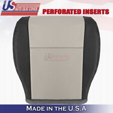 2008 to 2010 For Jeep Grand Cherokee Driver Bottom Leather Cover Black/Graystone picture