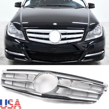 Sports Style Grille Grill Fit Mercedes W204 C250 C200 C180 C300 C350 2008-2014 picture