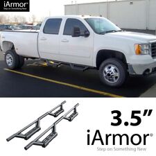 iArmor Stainless Steel Drop Steps for 01-07 Chevy Silverado GMC Sierra Crew Cab picture