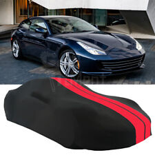 For Ferrari GTC4Lusso Full Car Cover Stretch Satin Wind Dustproof Indoor Protect picture