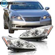 HID/Xenon w/AFS Headlights Headlamps Left&Right Side For 2010-2012 Lexus ES350 picture