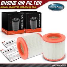 2Pcs New Engine Air Filter for Audi A8 Quattro 05-10 W12 6.0L S8 07-10 V10 5.2L picture