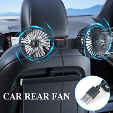 Universal 12V Dual Head Car Cooling Oscillating Back Seat Ventilation Air Fan picture