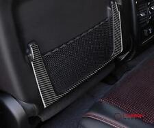 [2pcs] Real Carbon Fiber Rear Seat Storage Trim Overlay for 2011-2022 Dodge Dura picture