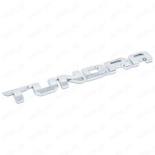 1PC Chrome Side Door Tundra EMBLEM Badge Letters For 2014-2024 Toyota Tundra picture