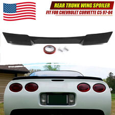 Rear Trunk Wing Spoiler Carbon Fiber For 1997~04 Corvette C5 ZR1 Extended Style picture