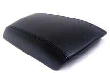 Fits 14-16 Kia Cadenza Synthetic Leather Armrest Center Console Lid Cover Black picture