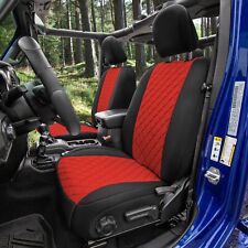 Neoprene Front Waterproof Custom Fit Seat Covers 2018-2021 Jeep Wrangler JL 4DR picture
