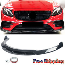 FOR 2016-2020 MERCEDES E CLASS W213 E63 AMG SPORTS A STYLE FRONT SPLITTER LIP picture