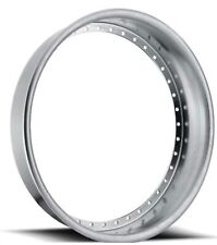 24X4.5 OUTER RAW BARREL LIP 40 HOLE 3 PIECE WHEEL picture