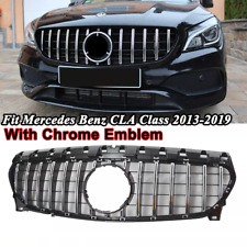 Front Grille Grill W/Emblem For Mercedes Benz W117 2013-2019 CLA-Class CLA250 picture