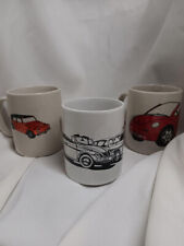 VW Volkswagen CONCEPT BEETLE, THING & BUS FASTBACK Coffee Cup picture