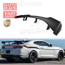 For Chevy Camaro ZL1 1LE Style LT RS SS 2016-2022 Matte Black Trunk Spoiler Wing picture