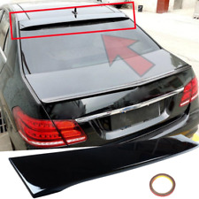 FOR 2010-2016 MERCEDES E CLASS W212 GLOSS BLACK REAR WINDOW ROOF SPOILER WING picture