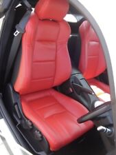 Custom Fits Nissan 350Z 2003-08 Synthetic Leather Sports Seat Covers In Red picture