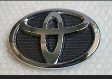 2009-2013 140MM BLACK CHROME FRONT GRILL EMBLEM BUMPER Fit for TOYOTA COROLLA picture