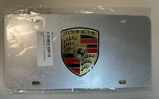 Genuine Porsche License Plate Frame New picture