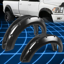 For 04-08 Ford F150 4Pcs Grain Textured Black Thermo ABS Wheel Fender Flares picture