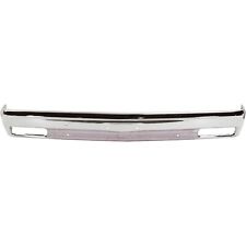 Front Bumper For 1982-1990 Chevy S10 1983-1990 S10 Blazer Chrome Steel 14033726 picture