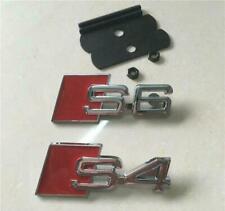 NEW metal FOR AUDI S4 S6 GRILL BADGE 3D Metal SLINE Front Racing Grille Emblem picture