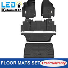 3D Car Floor Mats + Cargo Liner Full Set for Honda Odyssey 2018-2024 All Weather picture