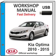 KIA OPTIMA 2010 2011 2012 2013 2014 2015 SERVICE REPAIR WORKSHOP MANUAL USB picture