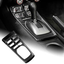 REAL HARD Carbon Fiber Black Gear Shift Console Cover Automatic For Camaro 10-15 picture
