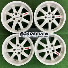 RAYS MUGEN NR Wheels Rims 15×6.5J +45 4×100 Set4 OEM JDM white Honda Civic CRX picture