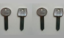 4 NOS FORD KEYS FOR FORD F150 F250 F350 BRONCO F100 ETC (2 IGNITION & 2 DOOR) picture