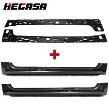 Pair INNER OUTER Rocker Panels For Chevy GMC 1500/2500 4Dr Extended Cab 99-07 picture