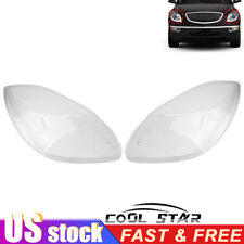 1 Pair For 2008-2012 Buick Enclave Transparent Headlight Headlamp Cover Lens NEW picture