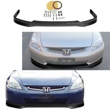 For 03-05 Honda Accord 4 Door ONLY Type R Style Front Bumper Lip Spoiler Chin PP picture