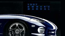 Dodge Viper Gts 1997 Maintenance/Owners Manual Book picture