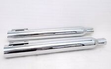 SAMSON Silver Bullet Shorty Mufflers Harley Touring Removable Tips DS-202020 picture