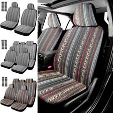 For Ford Car Seat Covers Front Rear Protectors Cushion Weaving Baja Blanket picture