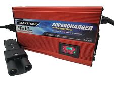 SUPERCHARGER YAHAMA G19-G22 Golf Cart Battery Charger 48 volt 48v 2 Pin Plug picture