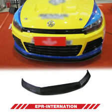 CR Style Carbon Glossy Front Bumper Bottom Lip Exterior kit FOR VW Scirocco R picture