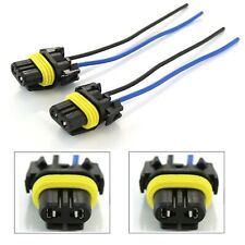 Wire Pigtail Female P 9005 HB3 Two Harness Head Light High Beam Connector Bulb picture