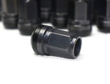 Black Titanium Lug Nut 12x1.5 12x1.25 Rotating Floating Seat R13 HEX17 20pcs set picture