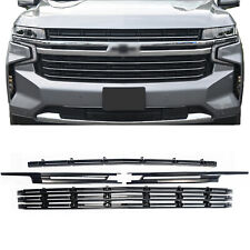 Snap-On with Tape Black Grills fits 21-24 Chevy Suburban LT/Premier picture
