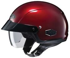 HJC IS-Cruiser Motorcycle Sunscreen Half Helmet Wine Red XS SM MD LG XL 2XL BK picture