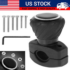 Power Steering Wheel Aid Car Truck Lorry Handle Assister Knob Spinner Ball Black picture