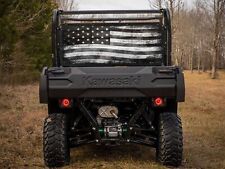 GrilleAdz® Kawasaki Mule Tactical Flag Rear Dust Screen and UV Protection picture